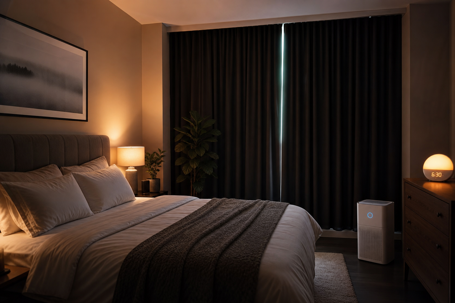 Smart Bedroom Makeover for Better Sleep (Light, Sound & Air)