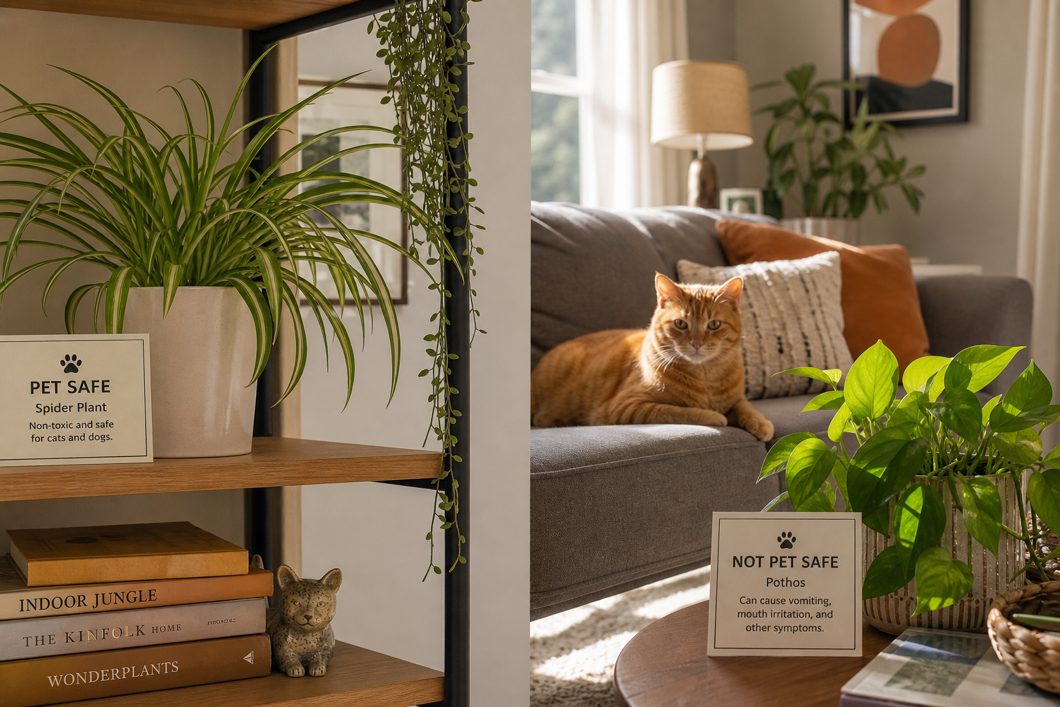 Pet-Safe vs Toxic Plants: A Complete Visual Guide