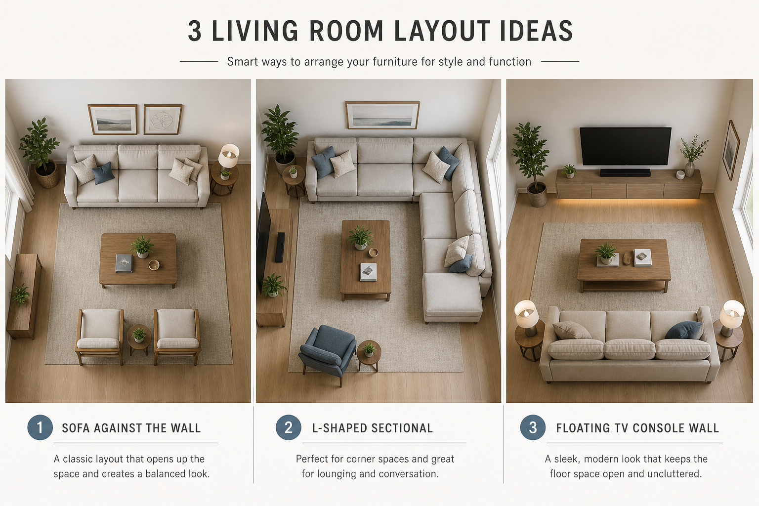 Best Small Living Room Layouts